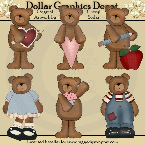 Orsi di tutti i giorni - ClipArt