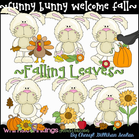 Conejito gracioso...Bienvenido otoño