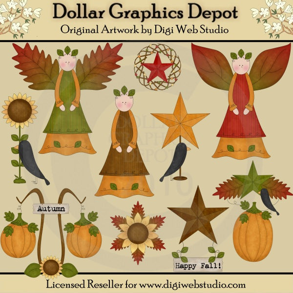 Caduta favolosa - ClipArt