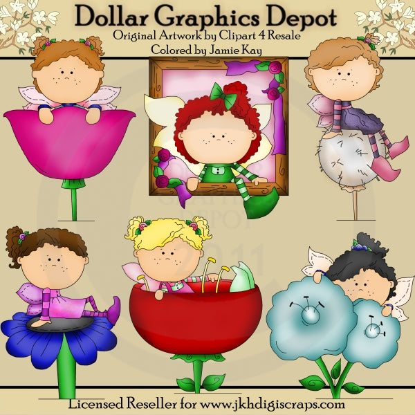Fate dei fiori - ClipArt