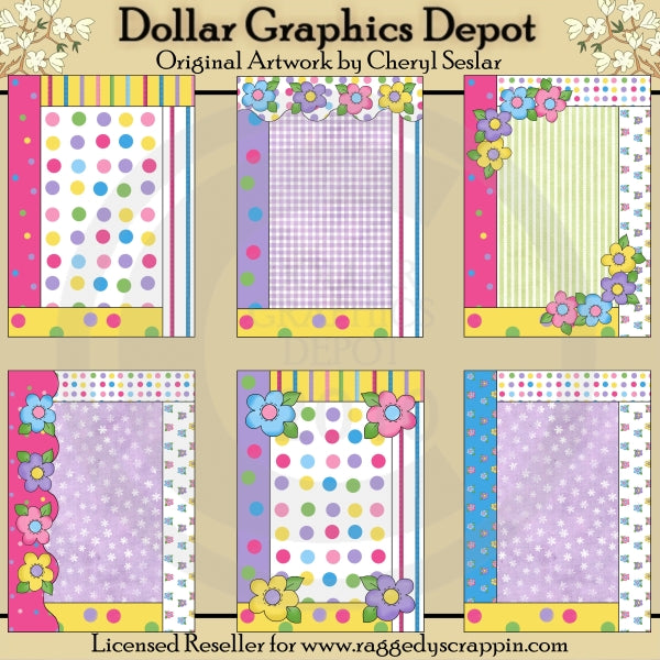 Tarjetas de poder floral