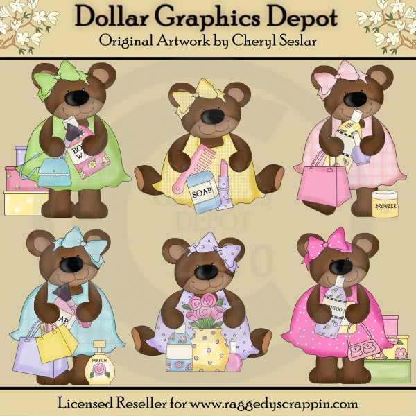 Foo Foo Bears - ClipArt - Esclusiva DCS