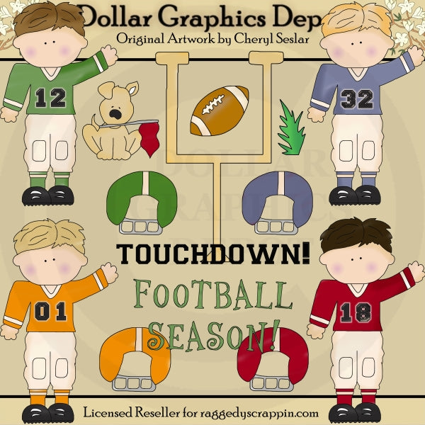 Football Season - Clip Art