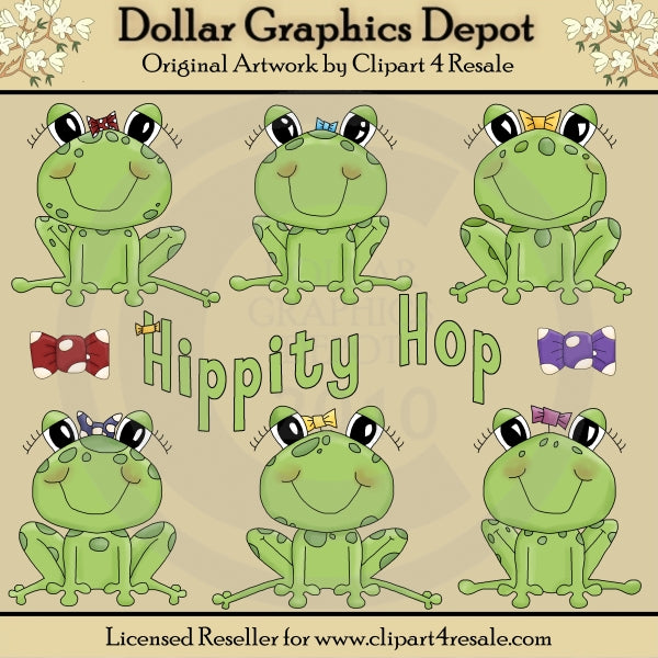 Francine Frog - ClipArt - Esclusiva DCS