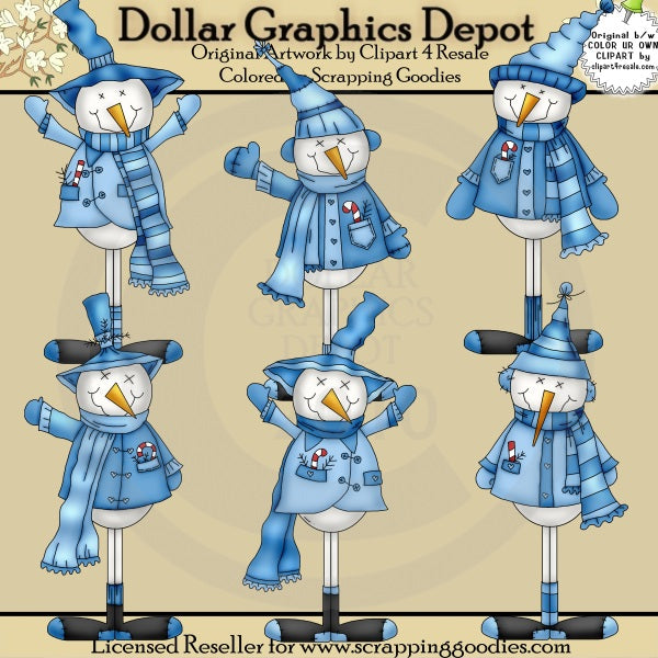 Medias largas heladas 2 - Clipart
