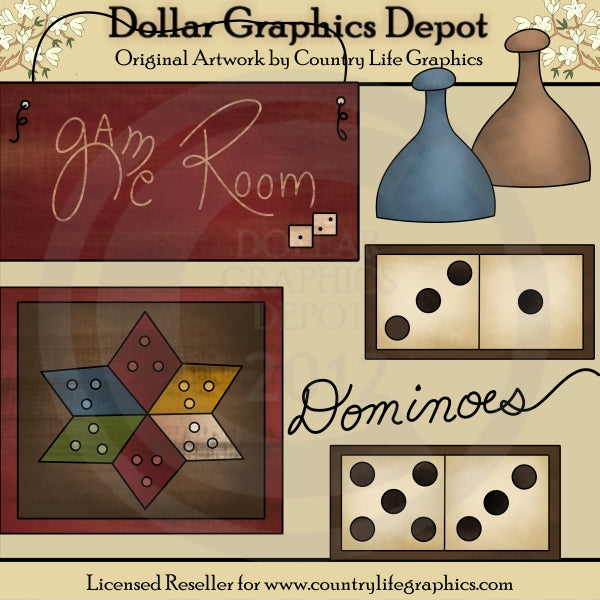 Game Room - Clip Art