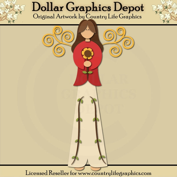 Garden Angel - Cutting Files