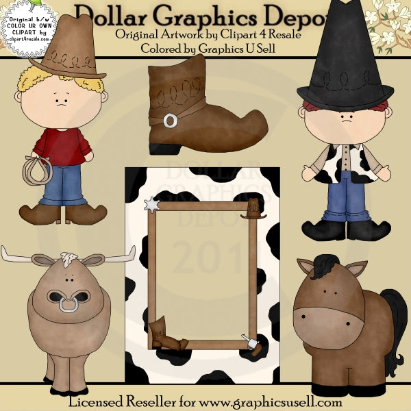 Giddee Up Pardner - ClipArt