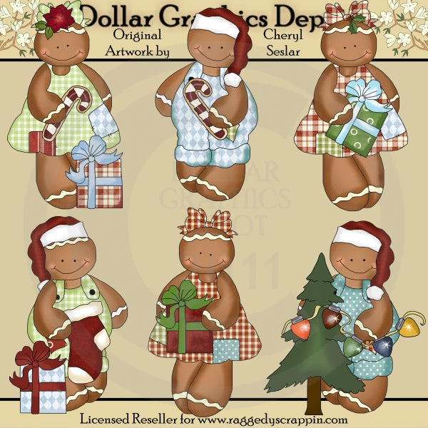 Jengibre Claus - Clipart