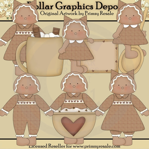 Deseos De Pan De Jengibre - Clipart