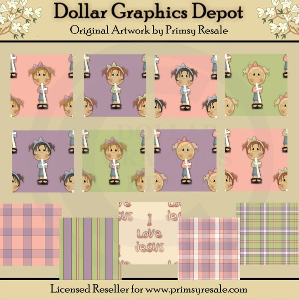 Girls of Faith Backgrounds