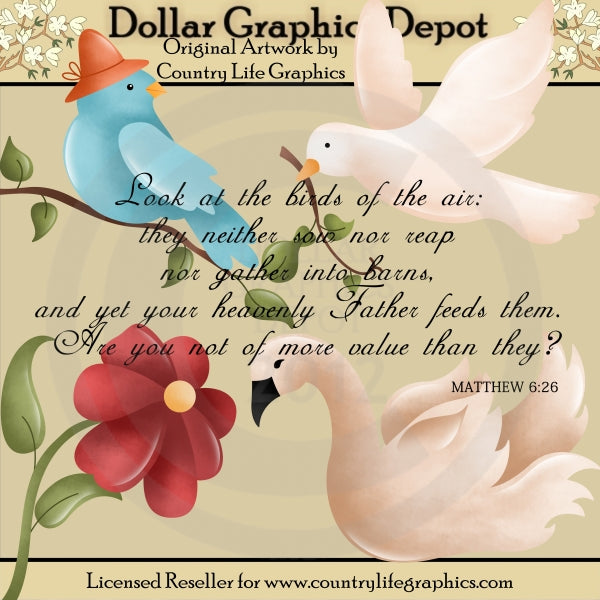 Los Pájaros De Dios - Clipart