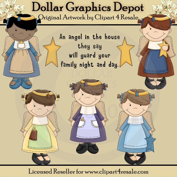 Angeli custodi - ClipArt - Esclusiva DCS