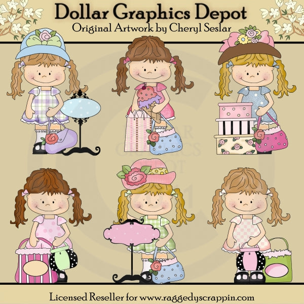 Felice Lulu - Giornata di shopping - ClipArt