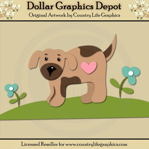 Cucciolo di cuore - File di taglio