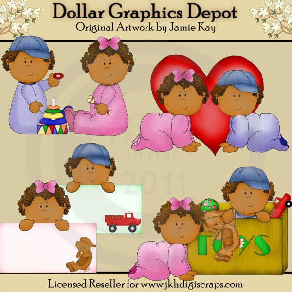 Heidi e Henry Playtime 2 - ClipArt