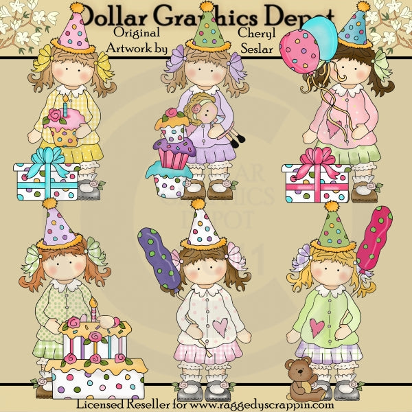 Holly Tiene Un Cumpleaños - Clipart