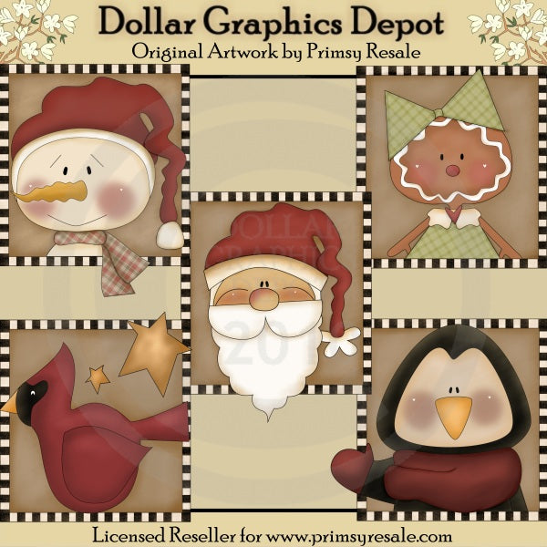 En La Caja - Navidad - Clipart