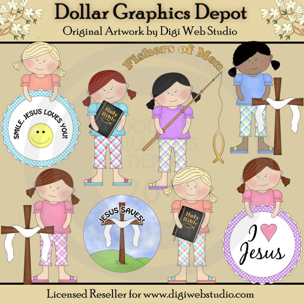 Jesus Saves - Clip Art