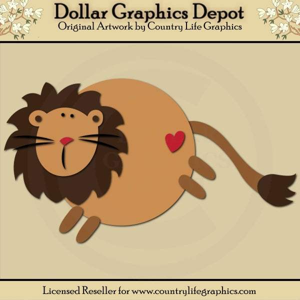 Jungle Lion - Cutting Files