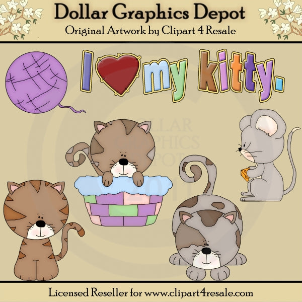 Gattini - ClipArt - Esclusiva DCS