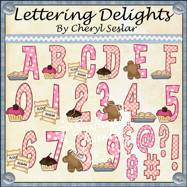 Bakery Goodies...Lettering Delights