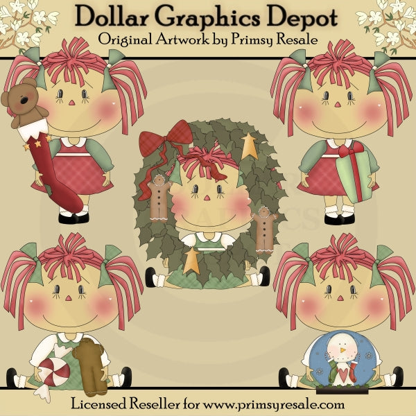 Lil' Christmas Annies - Imágenes Prediseñadas