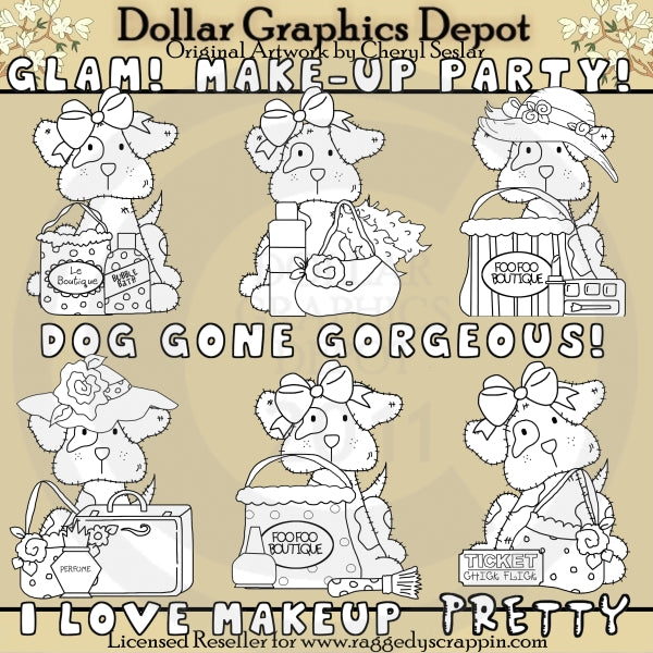 Lil Pup Foo Foo - Sellos digitales - Exclusivo de DCS