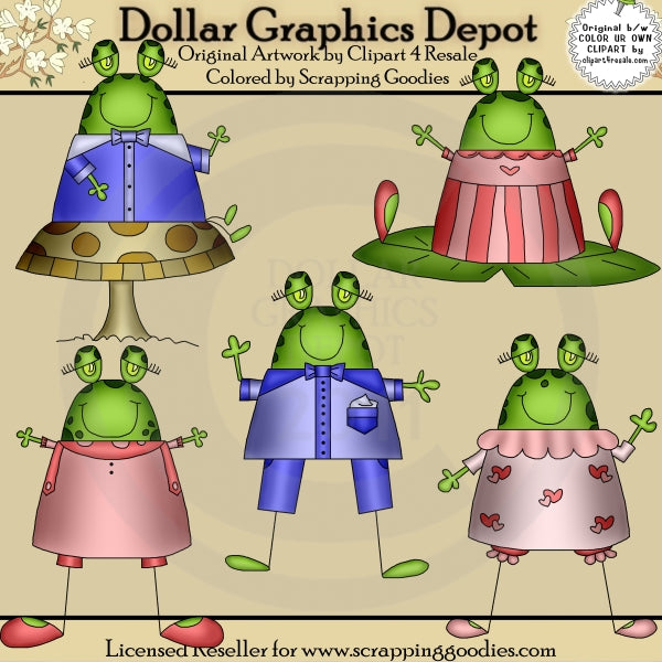 Lil e Larry - ClipArt