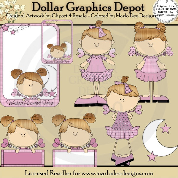 Piccole fate - ClipArt