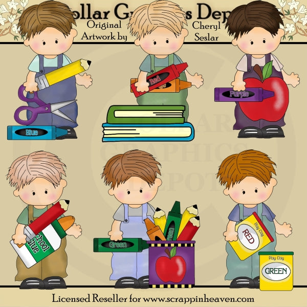 Piccolo Leroy - Scuola - ClipArt