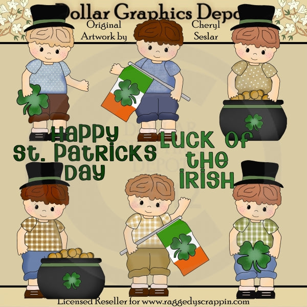 Little Luke - Irlandese - ClipArt
