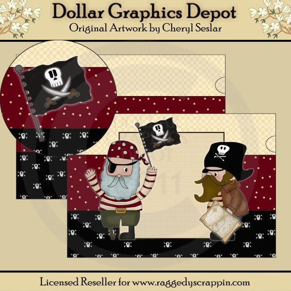 Little Pirates - Paint Can Set