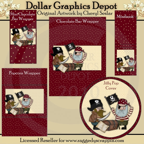 Little Pirates - Wrapper Set