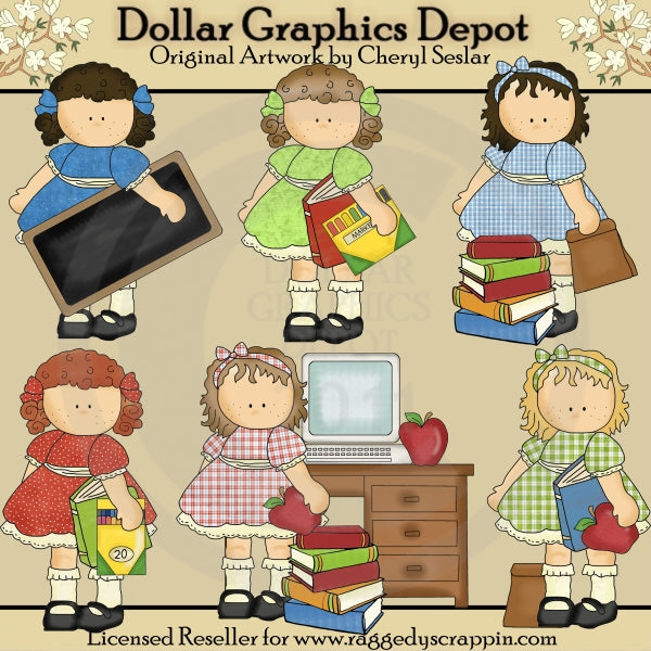 Little Punkins - Escuela - Clipart