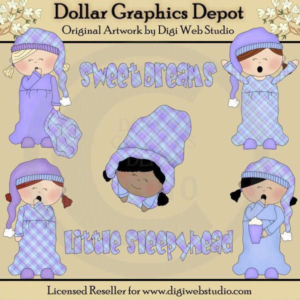 Piccoli dormiglioni - ClipArt