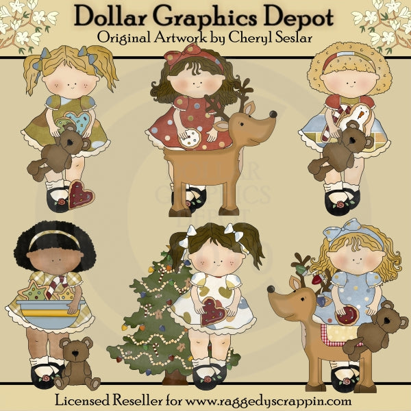 Little Sweeties - Deseos De Navidad - Clipart