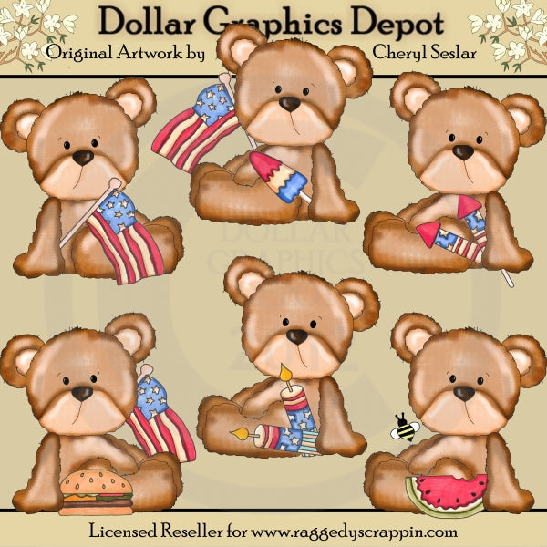 Il piccolo Winston - 4 luglio - ClipArt