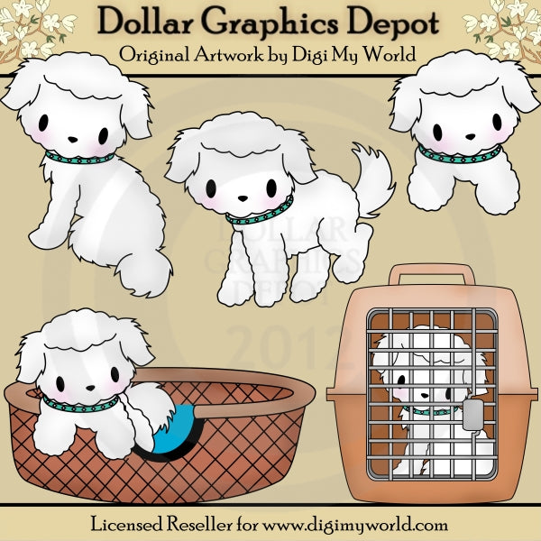 Lola - Bichón Frisé - Clipart