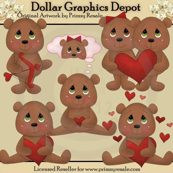 Orsi dell'amore 1 - ClipArt