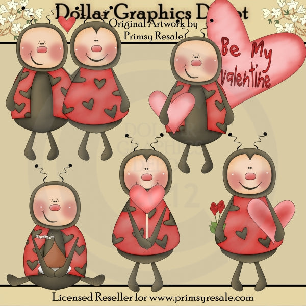 Amore Bugs - ClipArt