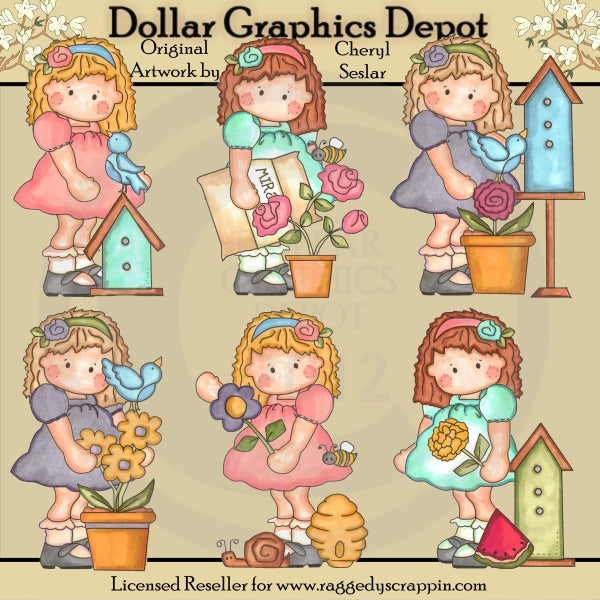 Lucy Rae - Ama i fiori - ClipArt