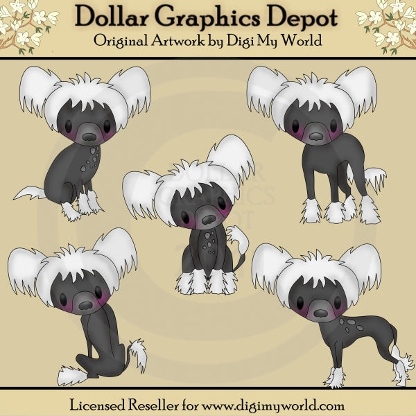 Lulu - Crestato cinese - ClipArt