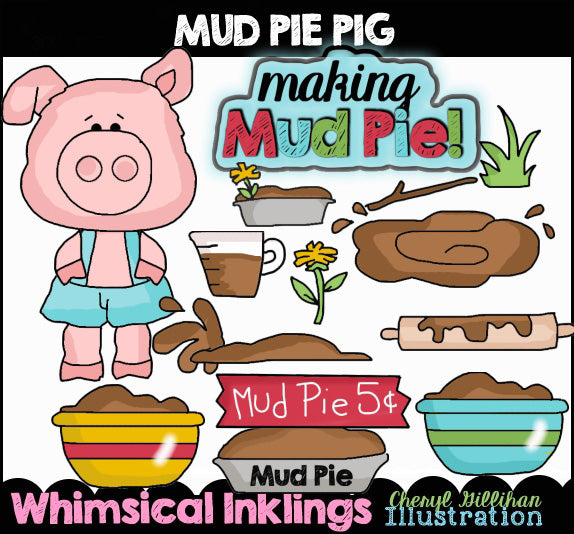 Mud Pie Pig... Colección gráfica