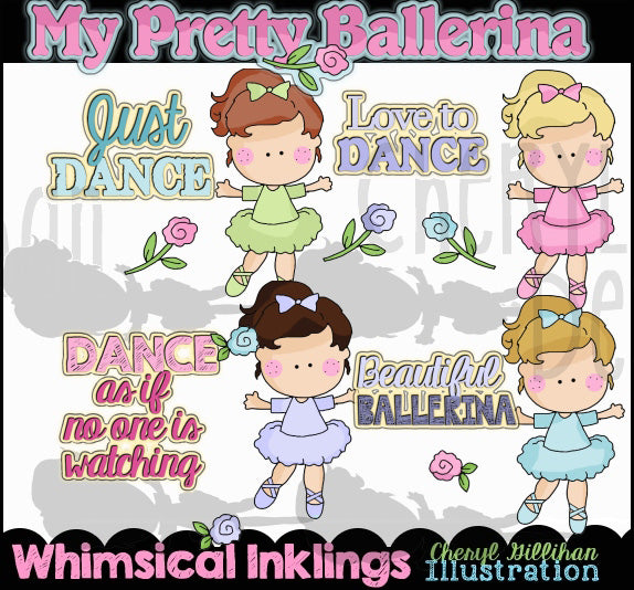 Mi Bonita Bailarina...Colección Gráfica