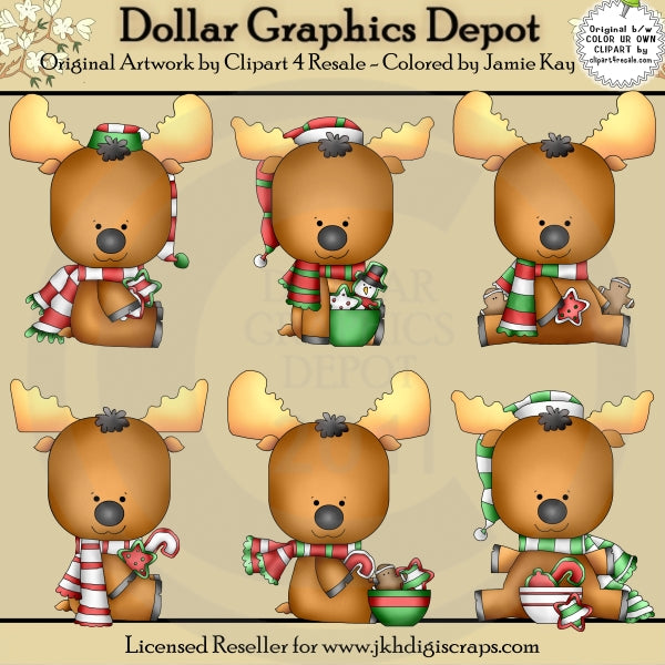 Allegro alce - ClipArt