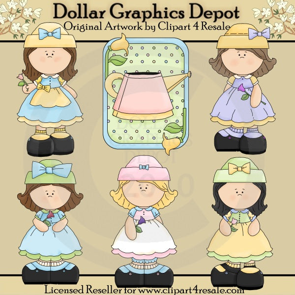 La signorina Lilly - ClipArt