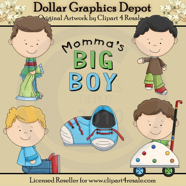 Il ragazzone di mamma - ClipArt - Esclusiva DCS