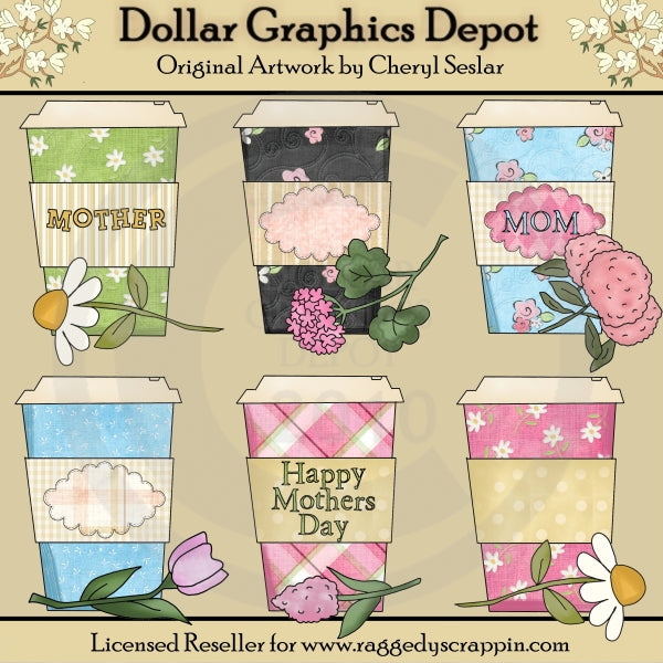 Mother's Day Mocha - Clip Art - DCS Exclusive