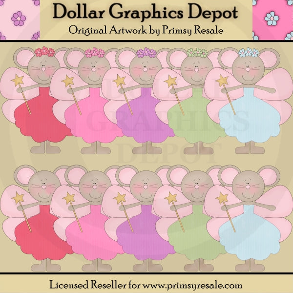 Hadas Del Ratón - Clipart